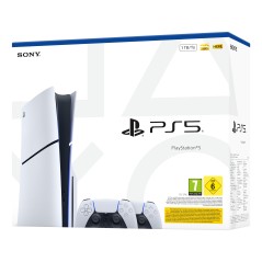 Sony 1000050116 PlayStation Console 1 TB Wi-Fi - Sleek Black & White Design for Ultimate Gaming Experience!